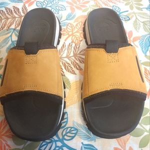 Timberland Men's Garrison Trail Slide Wheat Nubuk New Without Tags